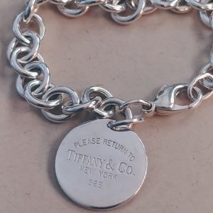 Authentic Tiffany Round RTT Bracelet